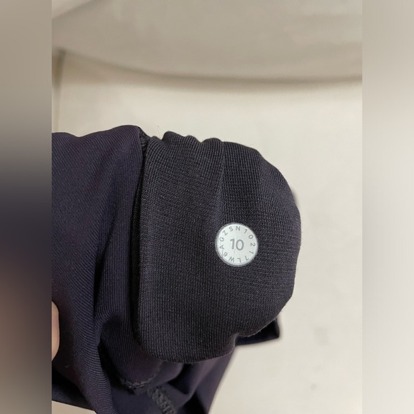 Lululemon Wunder Under High Rise Crop Leggings Purple Size 10 - Picture 5 of 9